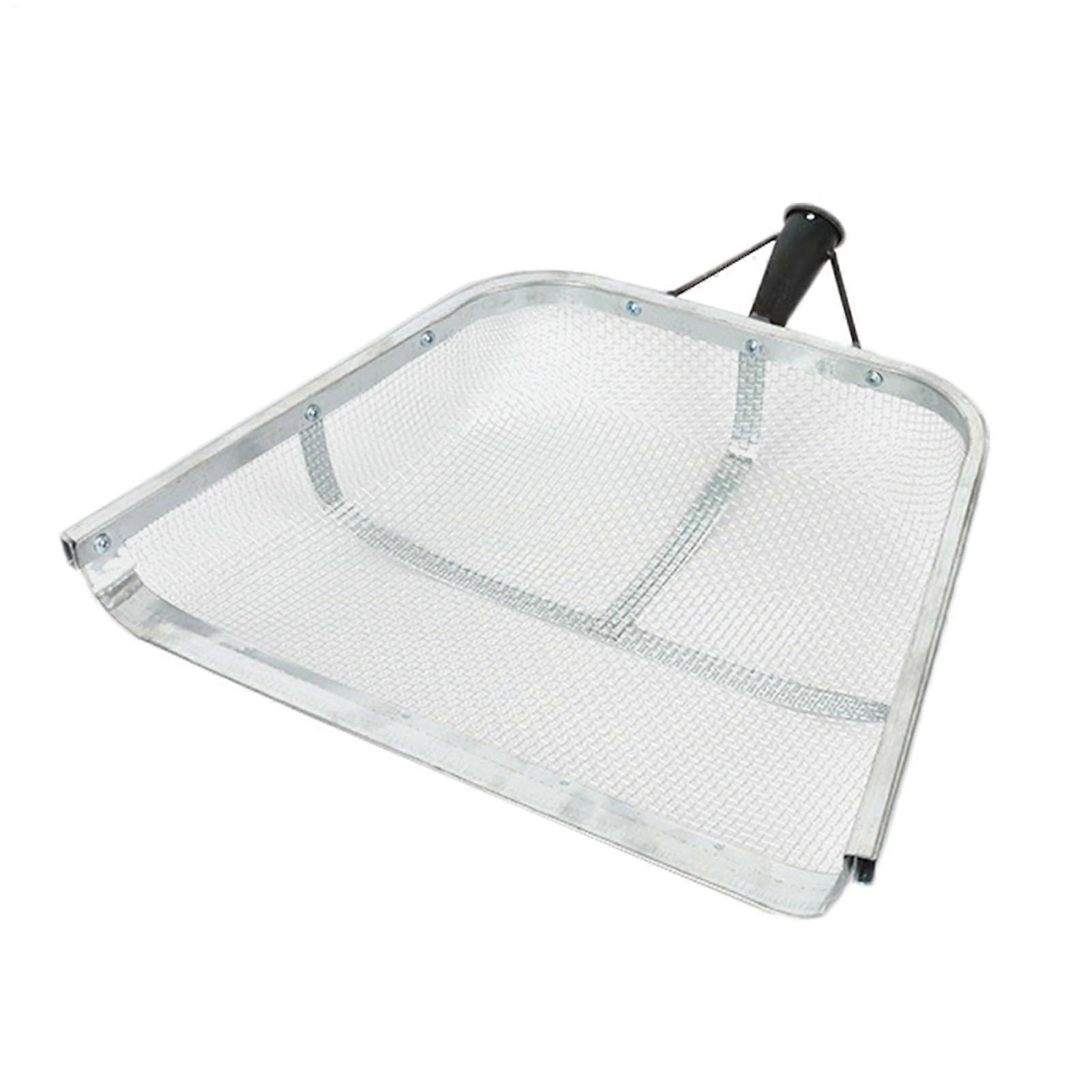 Garden Sieve – Soil Scoop Filter Sturdy Stainless Steel Soil Sieve with Easy Grip