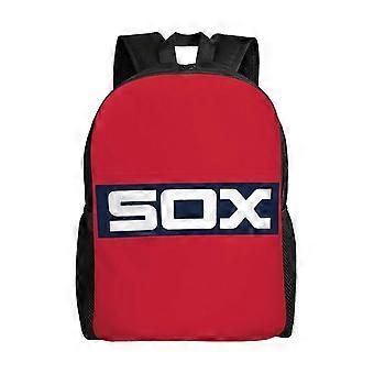 c2342 Chicago_White_Sox Zaino Scolastica Borsa Stampata Zaino Per Computer Portatile Per Unisex Teen Ragazze E Ragazzi Studente Universitario Viaggio, Regalo Per Amico, Famiglia