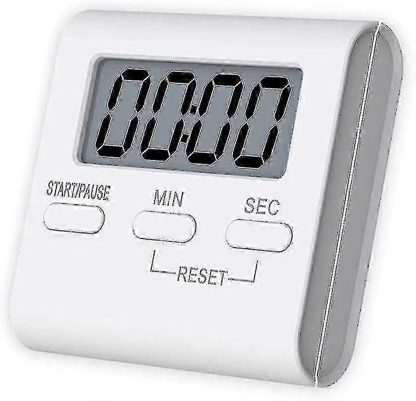 Countdown Stopwatch with Loud Alarm for UK Bathroom and Kitchen Use