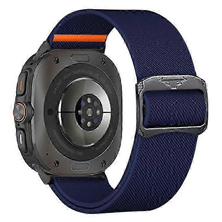Improved Samsung Galaxy Watch Ultra 47mm Nylon Strap Replacement Band - Elastic Fit