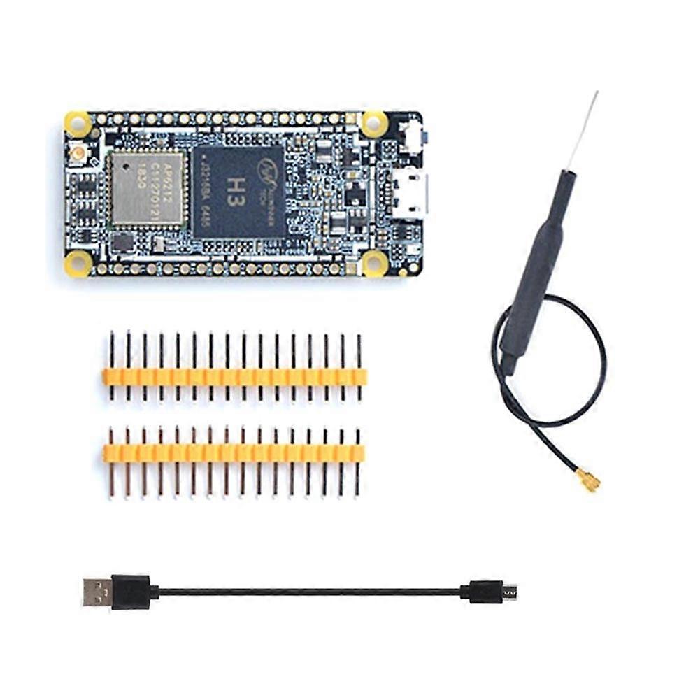 Für NanoPi DUO2 Entwicklungsplatine + Micro-USB-Kabel + Antenne 512M DDR3 Allwinner H3 WiFi Bluetooth Ubuntu Core IoT Modul