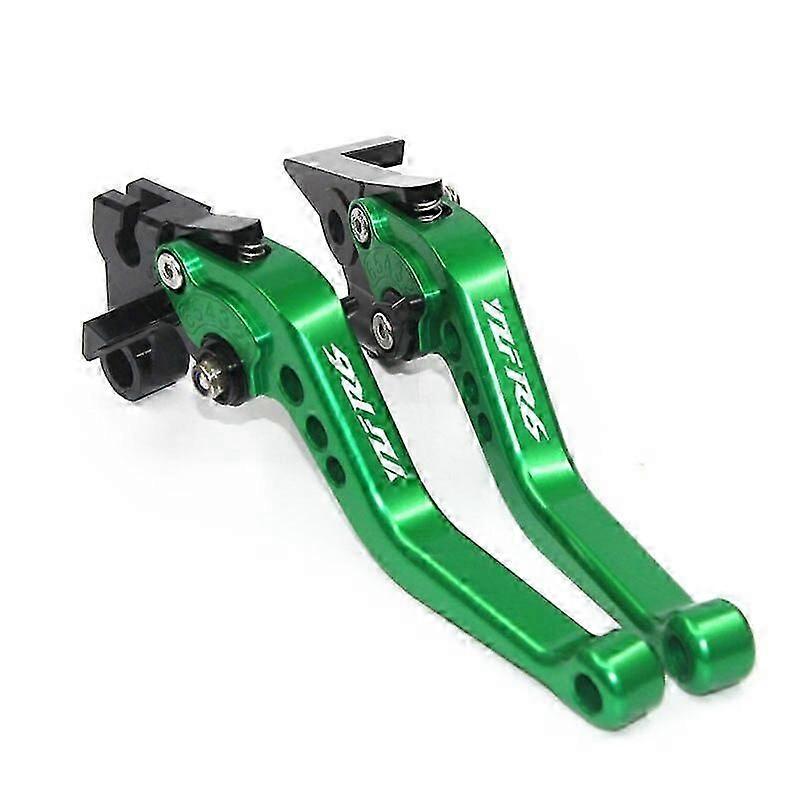 For Yamaha YZF R6 2005 2006 2007 2008 2009 2010 2011 2012 2013 2014 2015 2016 Logo(YZF R6) Sliver Motorcycle Brake Clutch Levers Motorcycle Knee & Shi