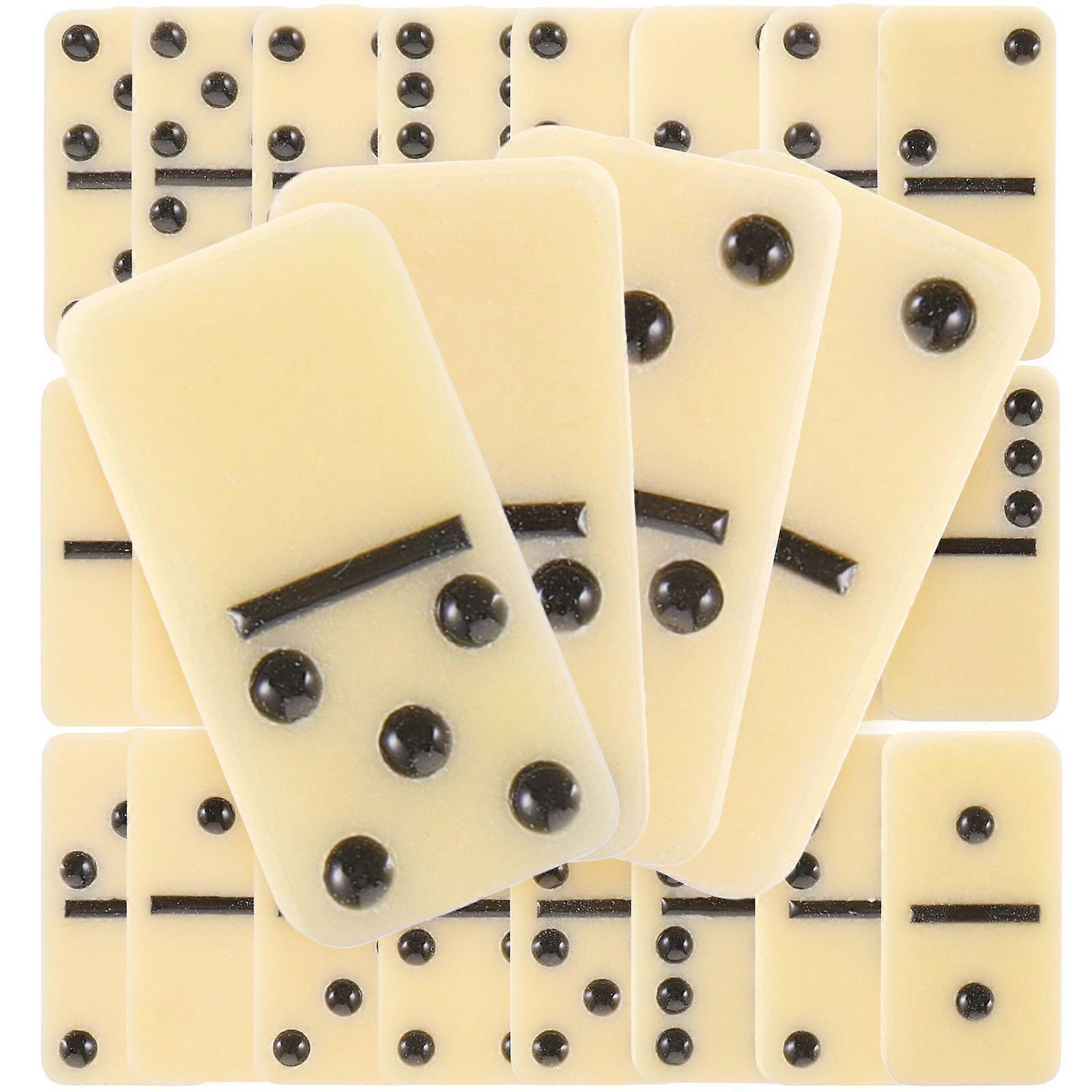 Conjunto de Dominó Multi para Crianças Feito de Material Sintético Perfeito para Aprender Matemática e x 12 polegadas