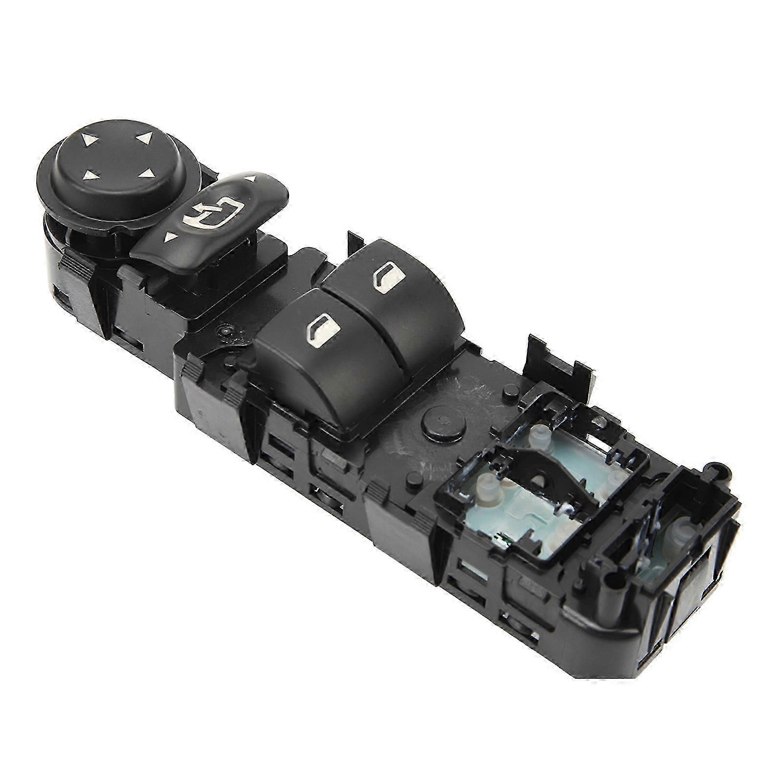 Power Window Switch 9651464277 4 Button Driver Side Master Window Control Button Replacement for Citroen C4 2004?2011 SZRH A-DS