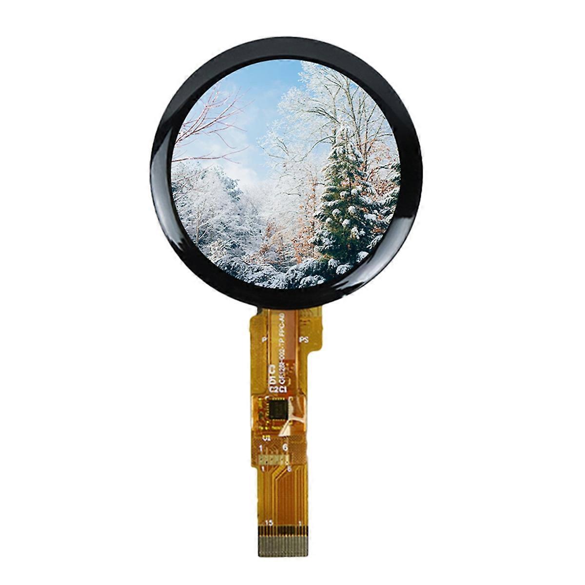 Écran tactile capacitif IPS rond de 1,28 pouce 4W Interface SPI 15 broches GC9A01 Pilote CST816T CTP 240x240