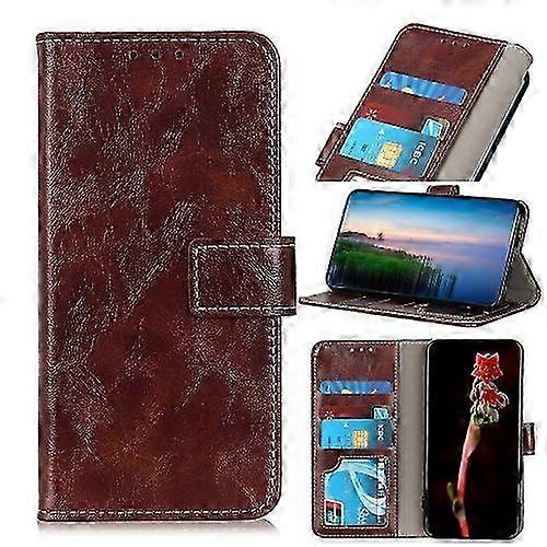 For Nokia C01 Plus Retro Crazy Horse Texture Horizontal Flip Leathe...