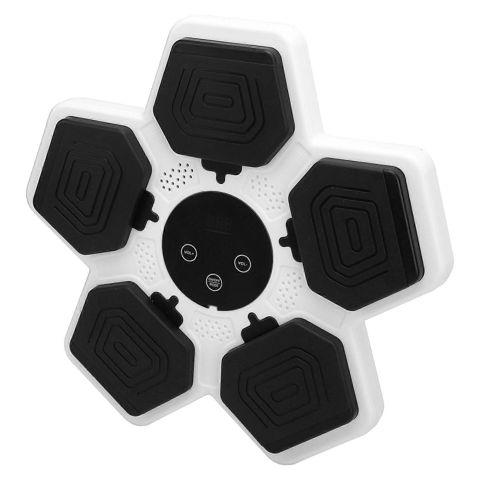 Music Boxing Machine Wall Mounted Bluetooth Rechargeable 350mm White
