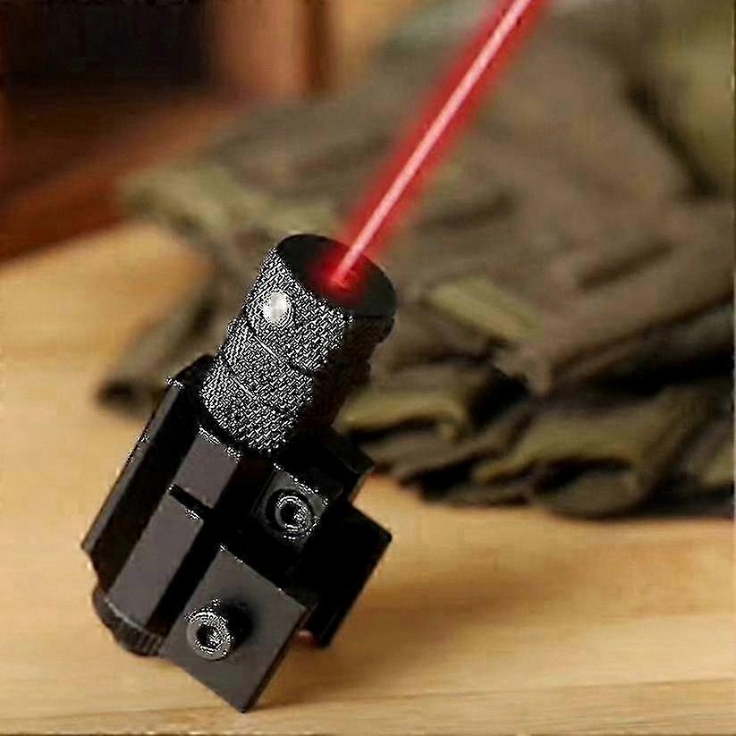 Portable Mini Laser Pointer with Focus Adjustment and Clear Lens for Classroom and Office Use (Red Beam, 11m & 20m Distance)