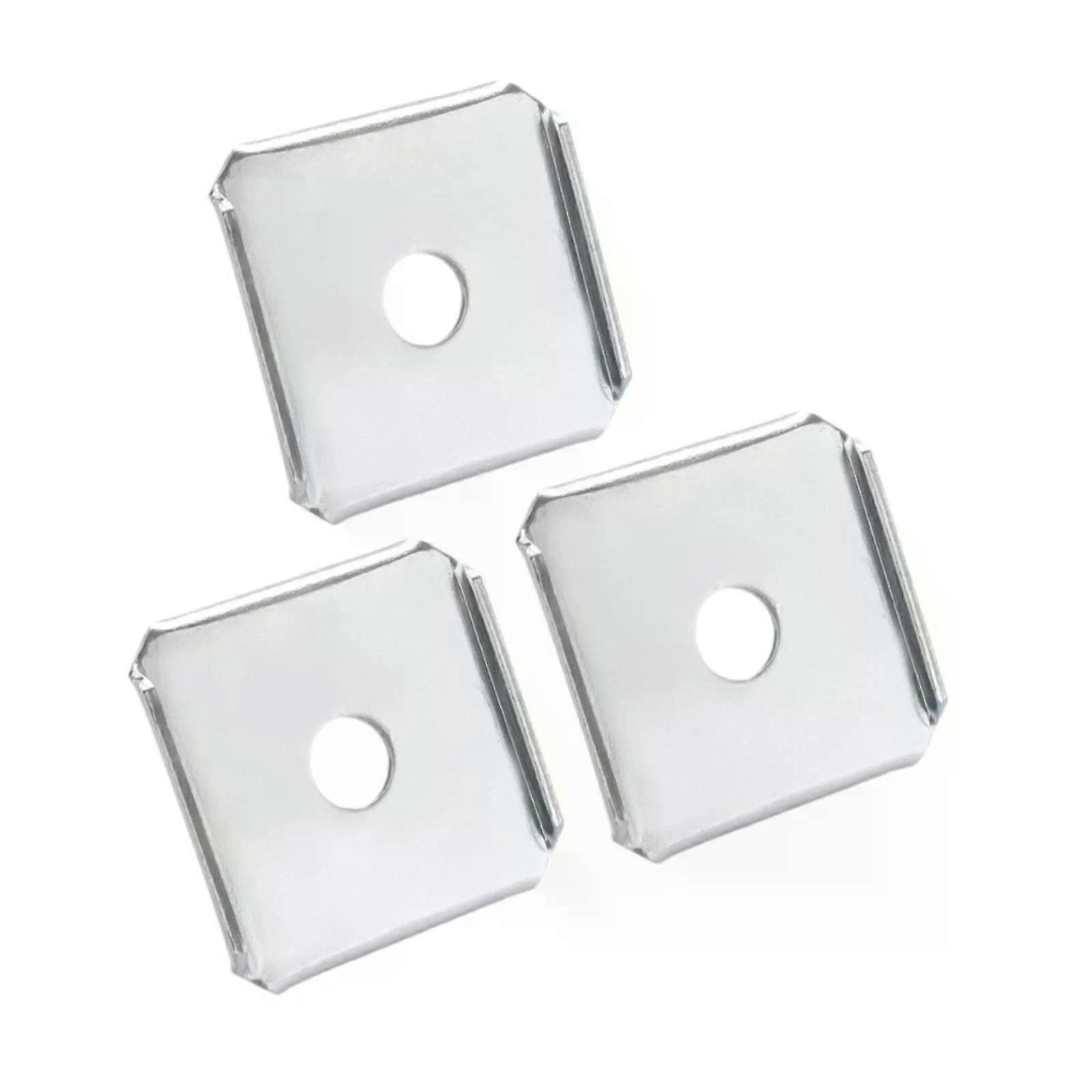 Mulching Blade Adapters Assembly, 3Pcs Metal Universal Compatibility Lawn Mowing Efficiency Kit