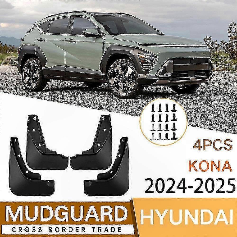 2024-2025 Car Mud Flaps Splash Guard Protector 4Pcs Auto Accessories Mudguard for SUV Models