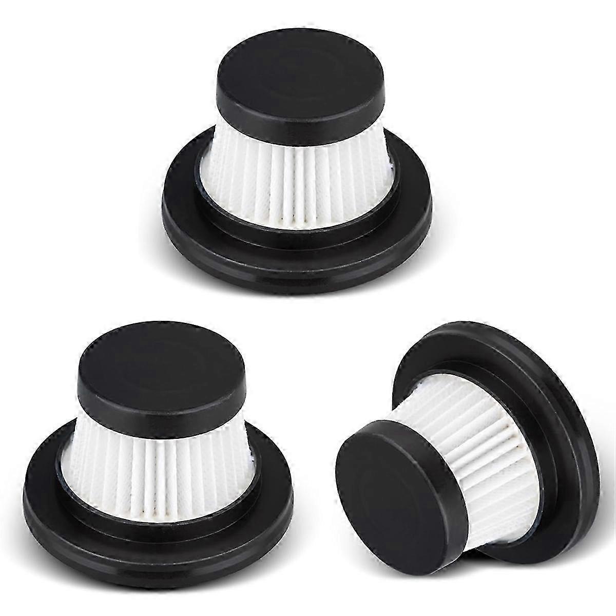Replacement Filters Pack for Duck Handheld Portable Vacuum Hepa Filter & Vacuum Cleaner Filter Pack of 3 ACC