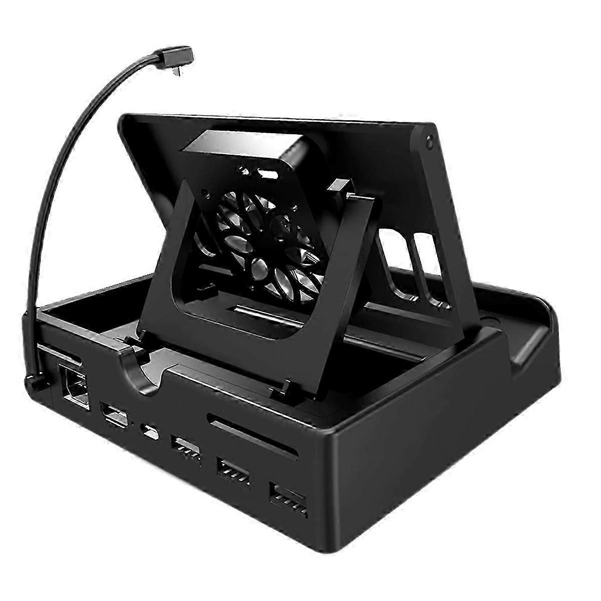 Optimized TV Dock Station for Switch 2 with 4K@60Hz - Multi-Functional Docking Station Adapter