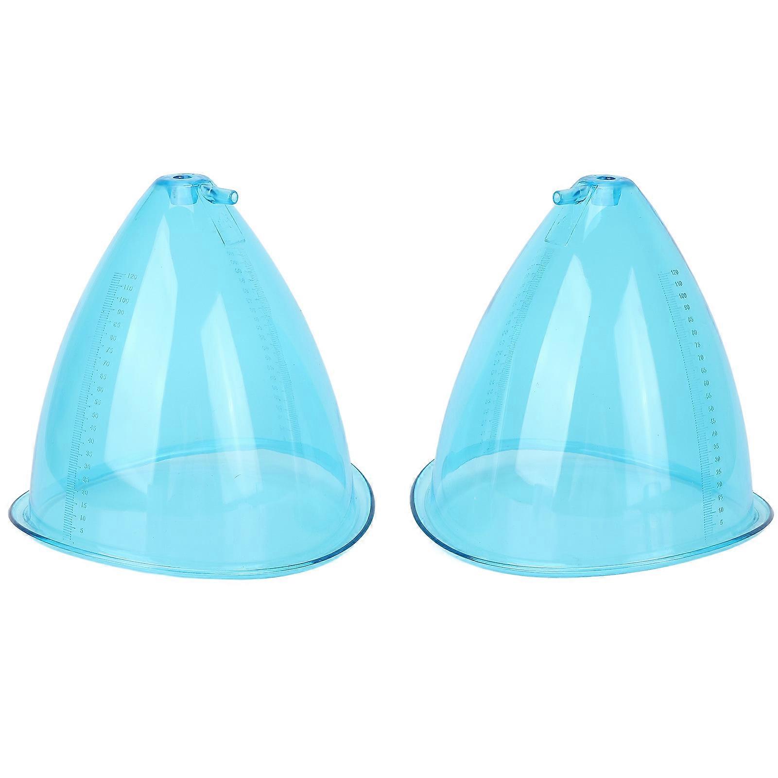 2pcs M(120ml) Cupping Therapy Cups PC Vacuum Massage Set