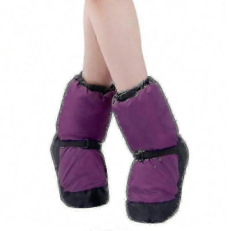 Warm Ballet Dance Shoes Women's Padded Short Exercise Boots Cotton Shoes
