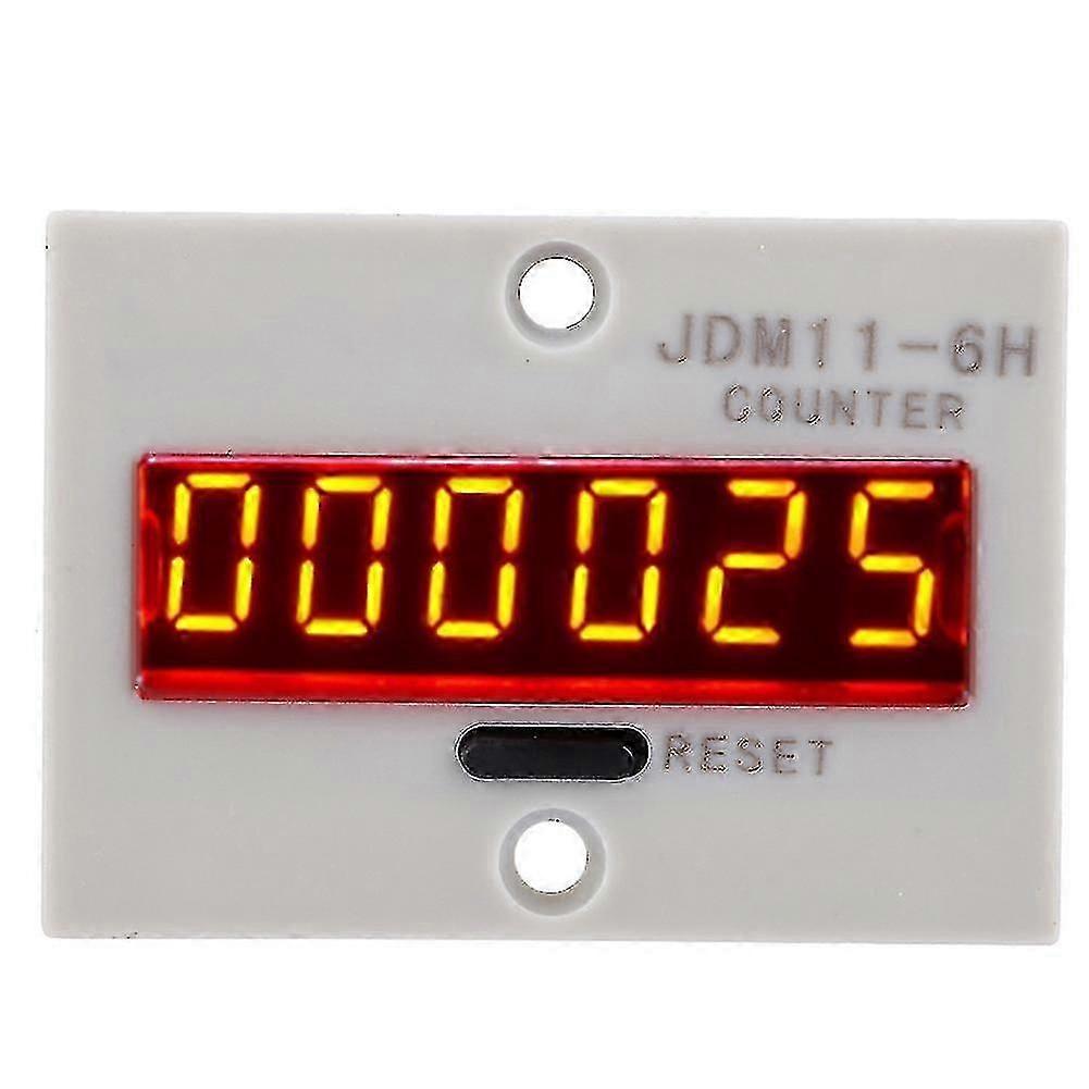 JDM11-6H No Voltage Counter 6 Digits Electronic LED Digital Display Counter