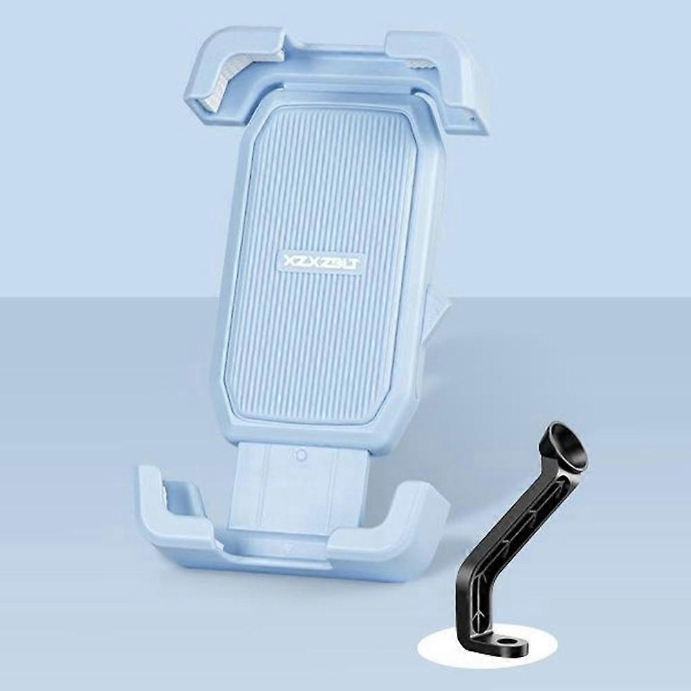 Electric Bike Bicycle MTB Bike Rearview Mirror Phone Mount 4.7-7.1 Inch Cellphone Navigation Holder