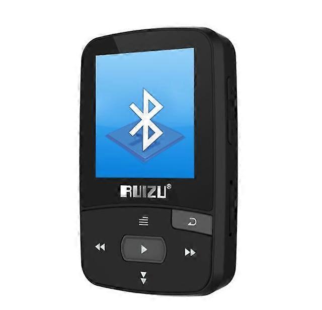 Bluetooth MP3 Player 8gb Clip with ScreenFM(Black)