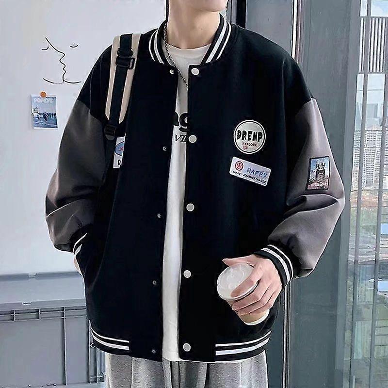 Shanli Dadi's Men's Baseball Jackets And Jackets For Spring, Autumn And Summer Are Large-Sized Hong Kong Trend Brands. They Are Loose And Versatile Fo