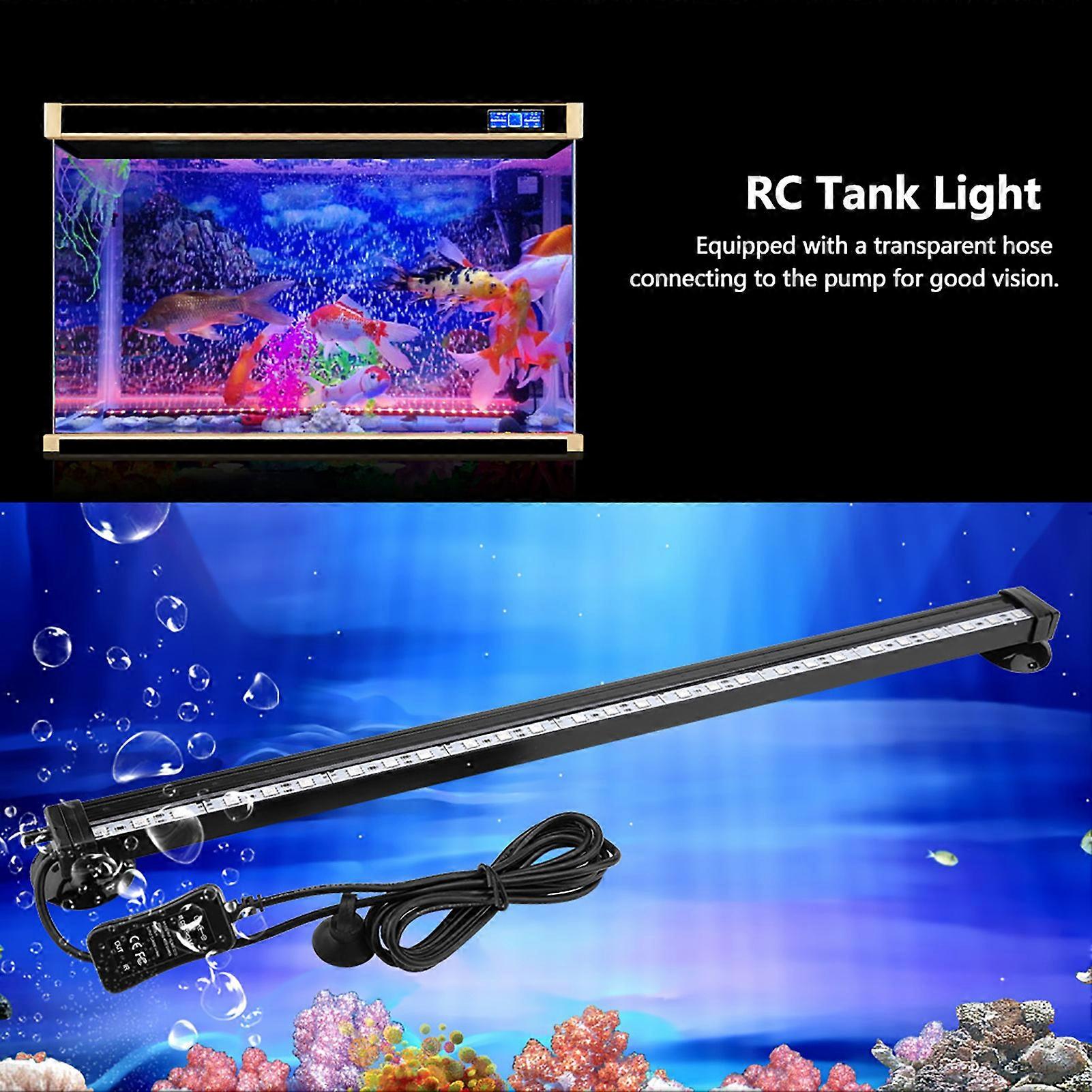 Fish Tank Bubble Light MA-27 46cm LED Aquarium Kit with Remote