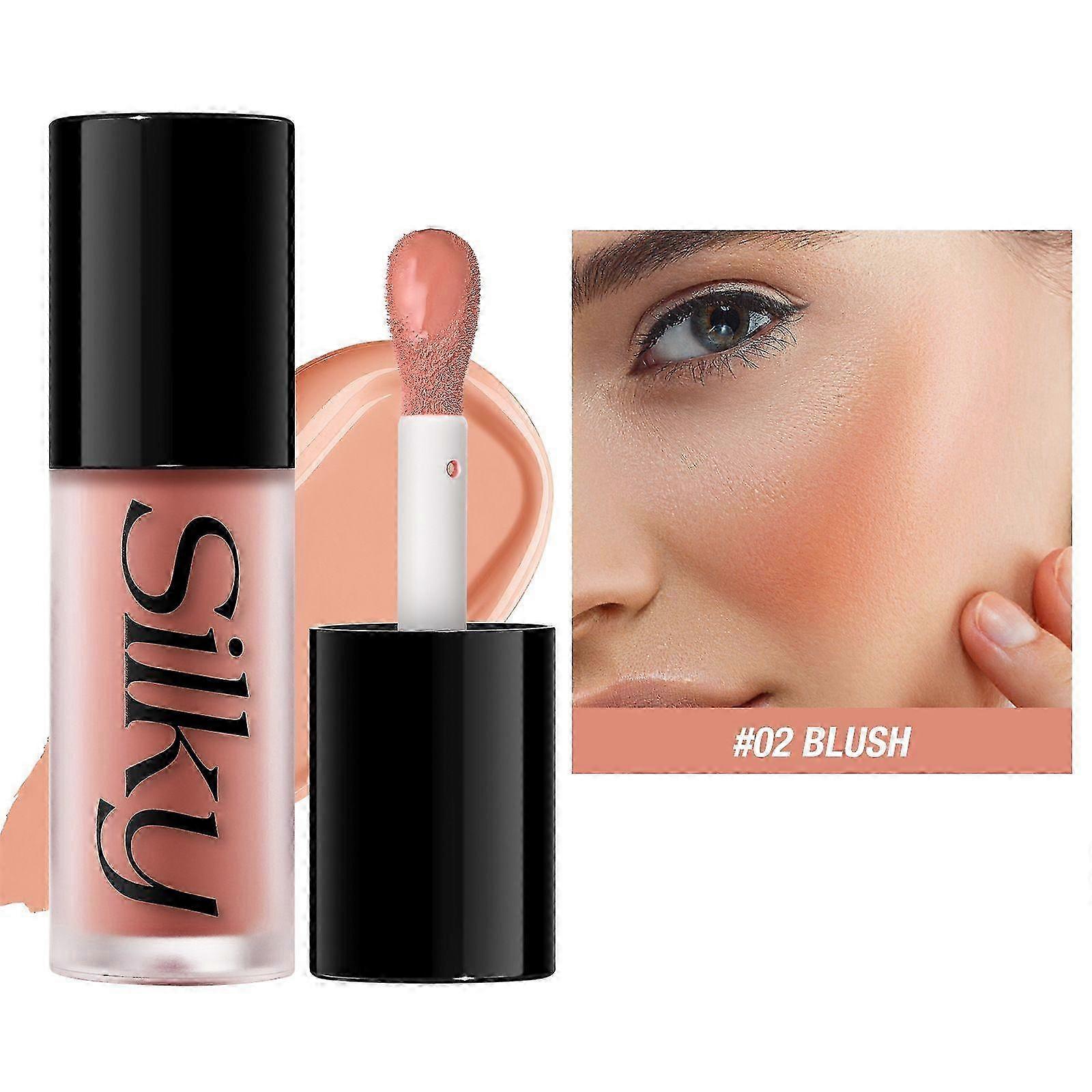 Liquid Blush for Cheeks, Soft Matte Cream Blush for Cheeks, Natural long-lasting Dewy Tint for Highly Pigmented, Moisturizing and Light Color for a Bl
