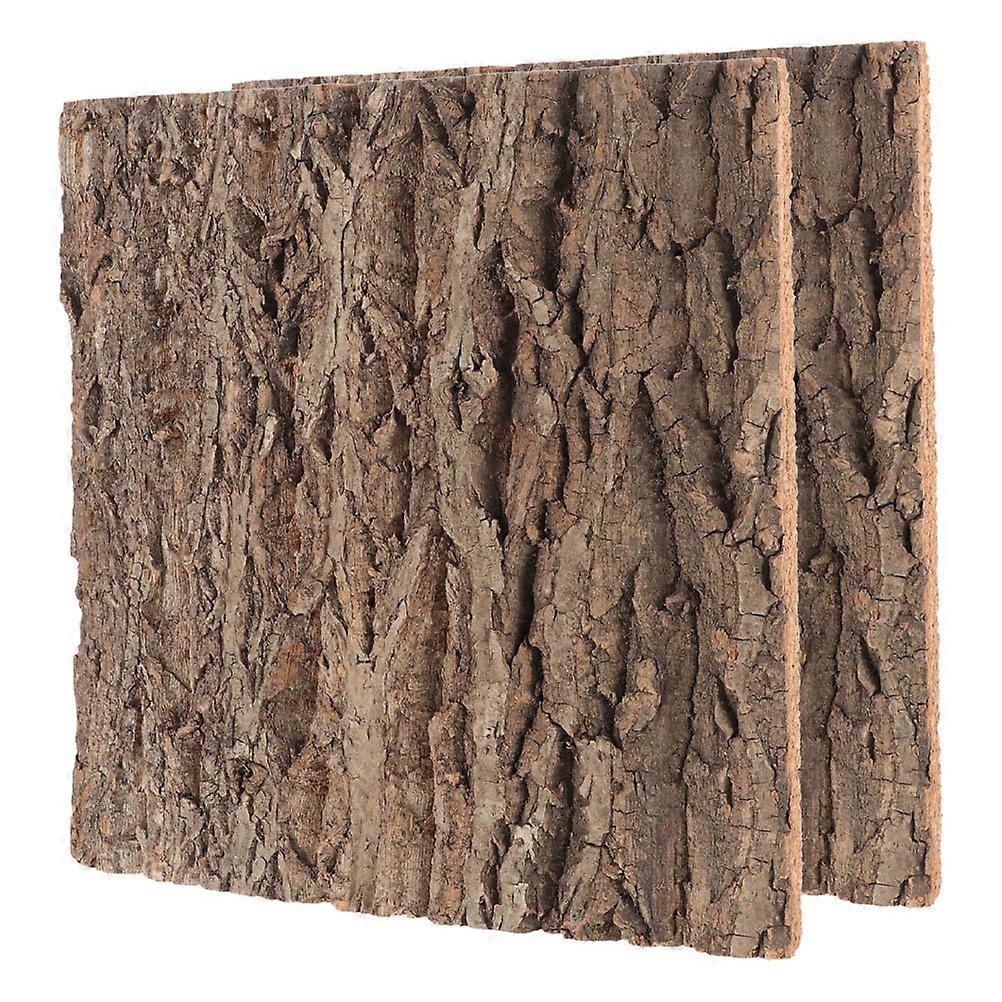 Natural Cork Bark Tree Bark Background for Reptile Climbing 4Pcs Set