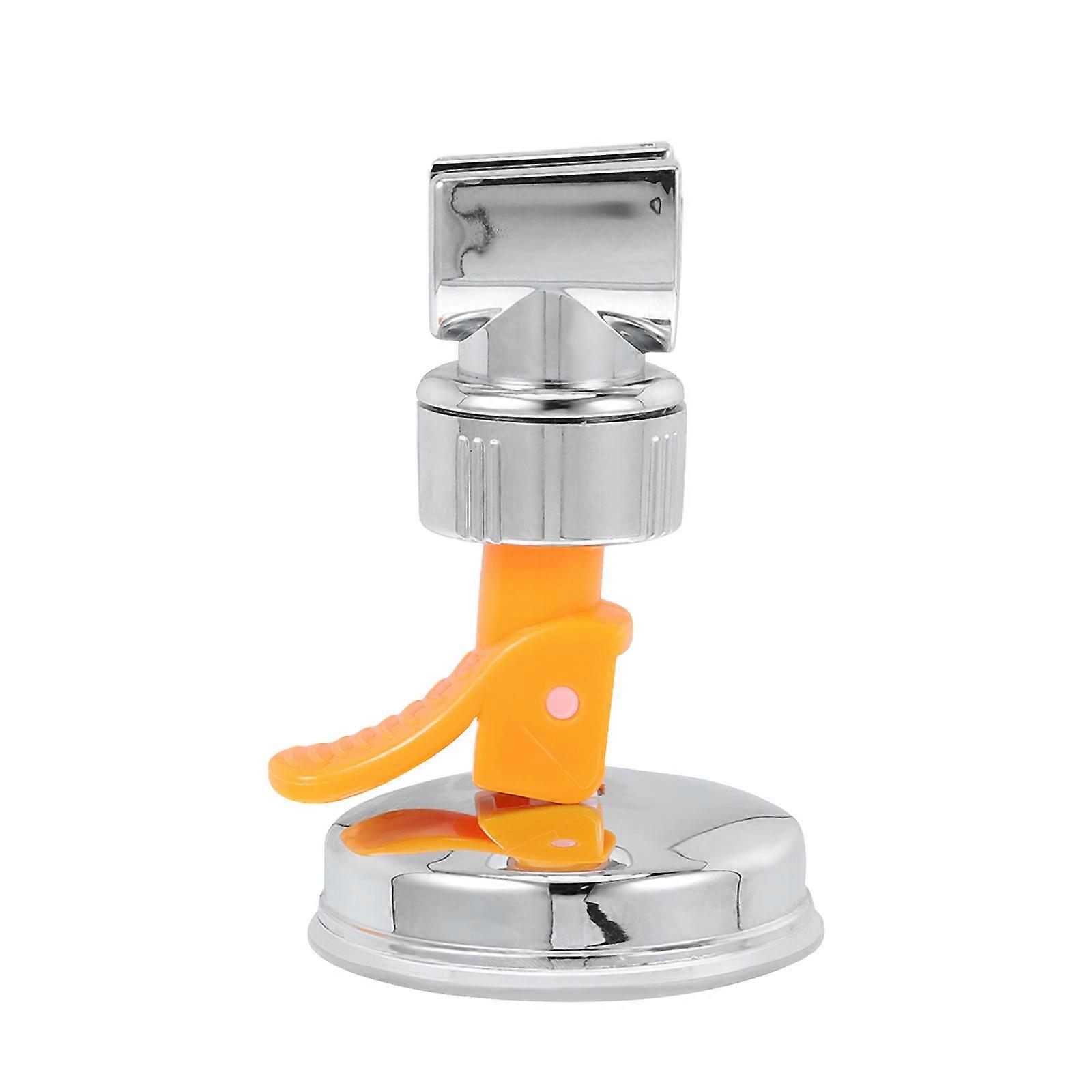 Shower Suction Cup Bracket Removable Design Modern Style Homeowners Bathroom Use Plastic Material 1Set