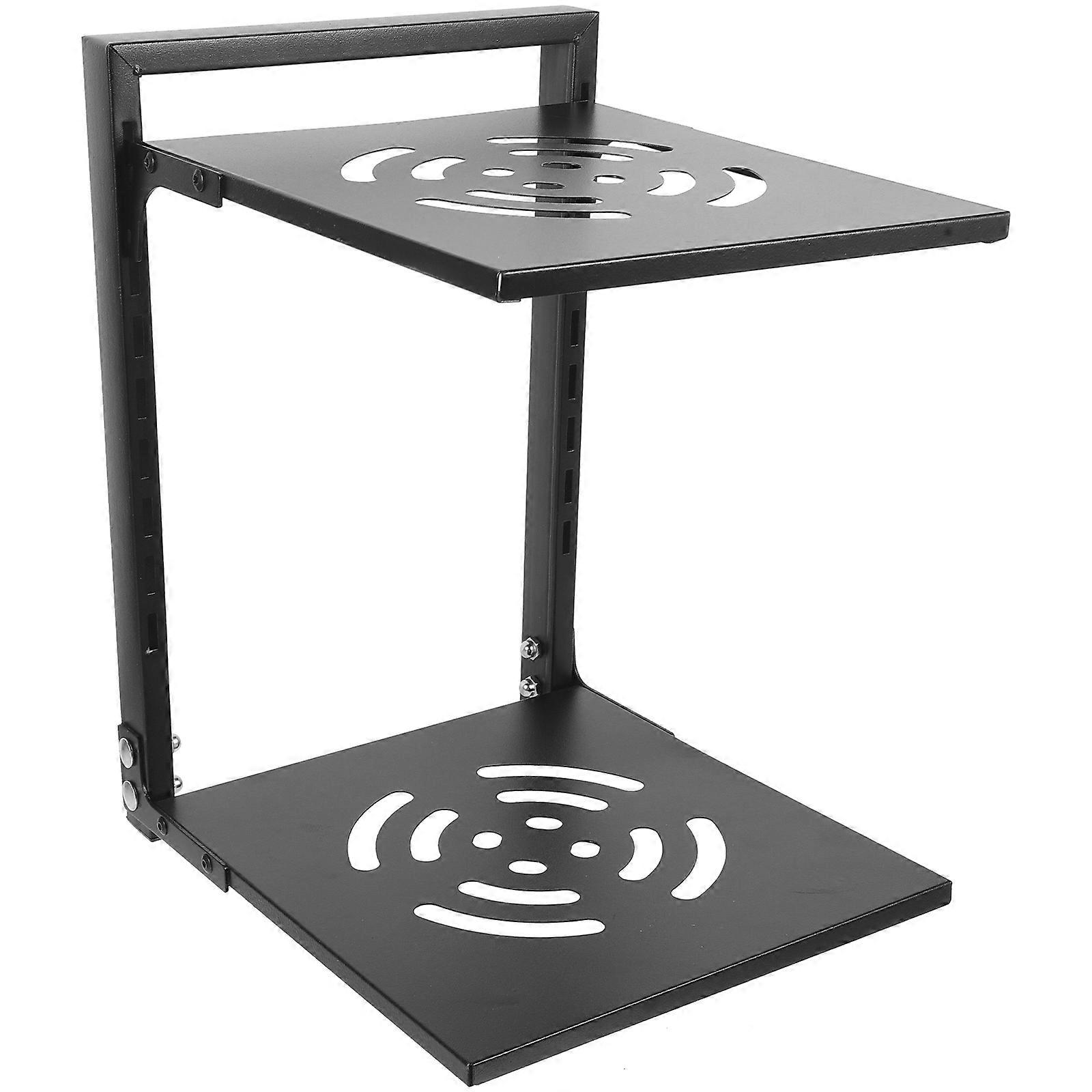 Metal Household Two-Layer Pot Rack for Kitchen Organization