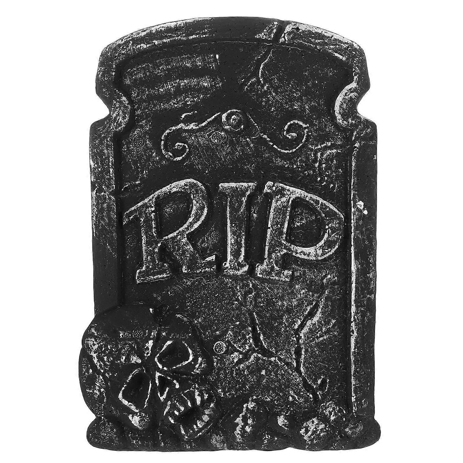 Simulation Prop Halloween Tombstone Decorative Haunted House 3Pcs