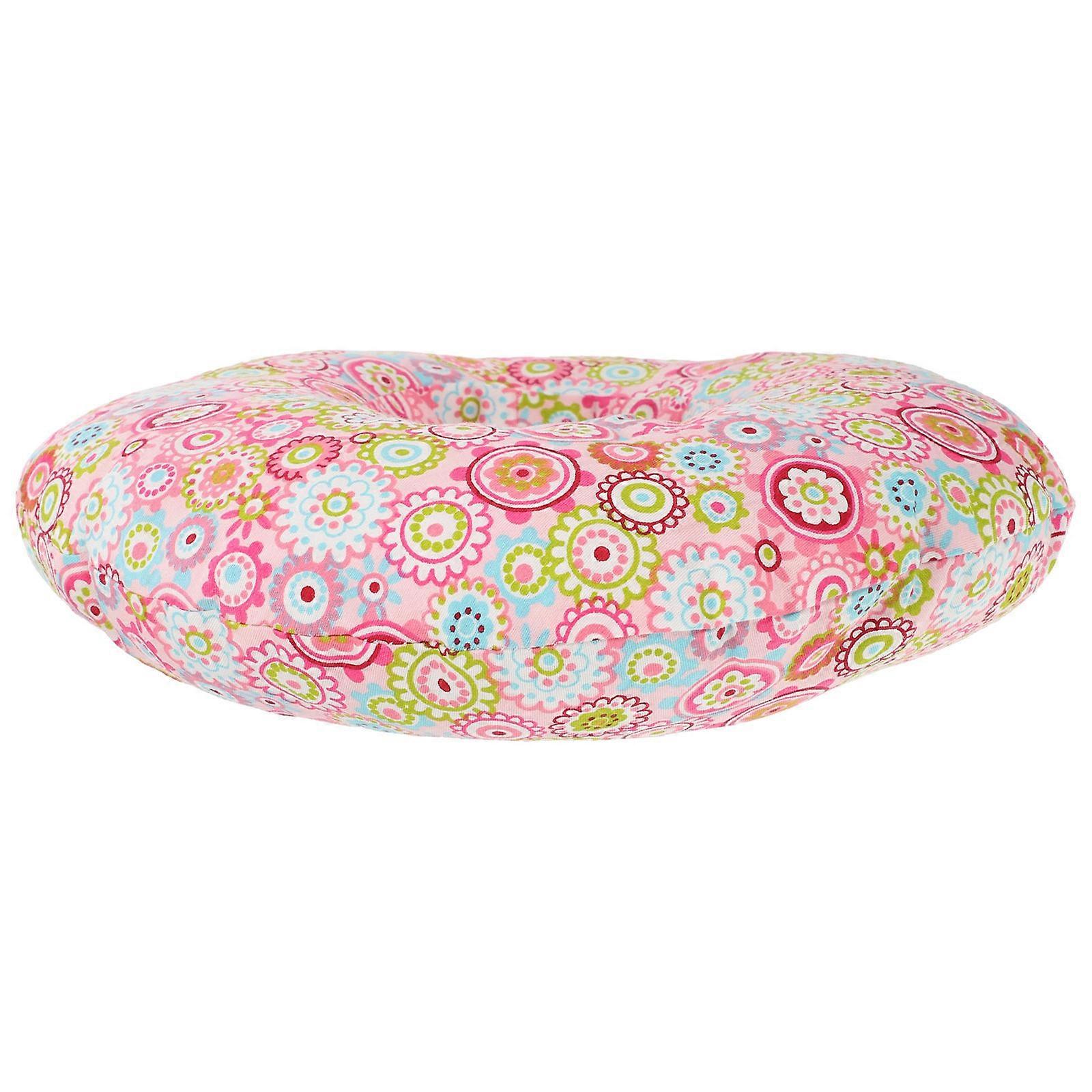 Ear Pillow Comfortable Ear Hole Pillow for Bathtub Use Pink Supple Design