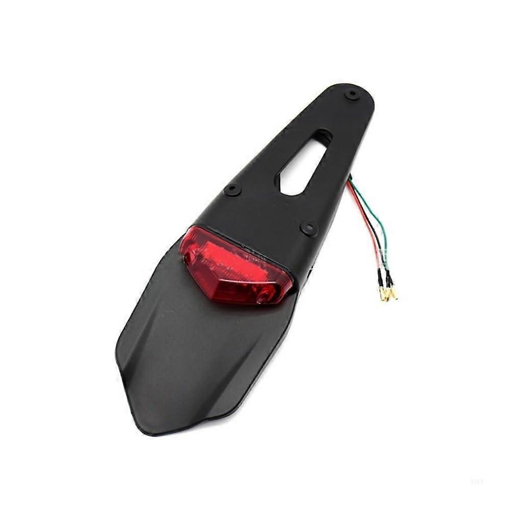 Brake Tail Light Motorcycle LED Rear Stop Lamp Compatible with CR EXC WRF 250 426 450 Models Universal Fit Red Light