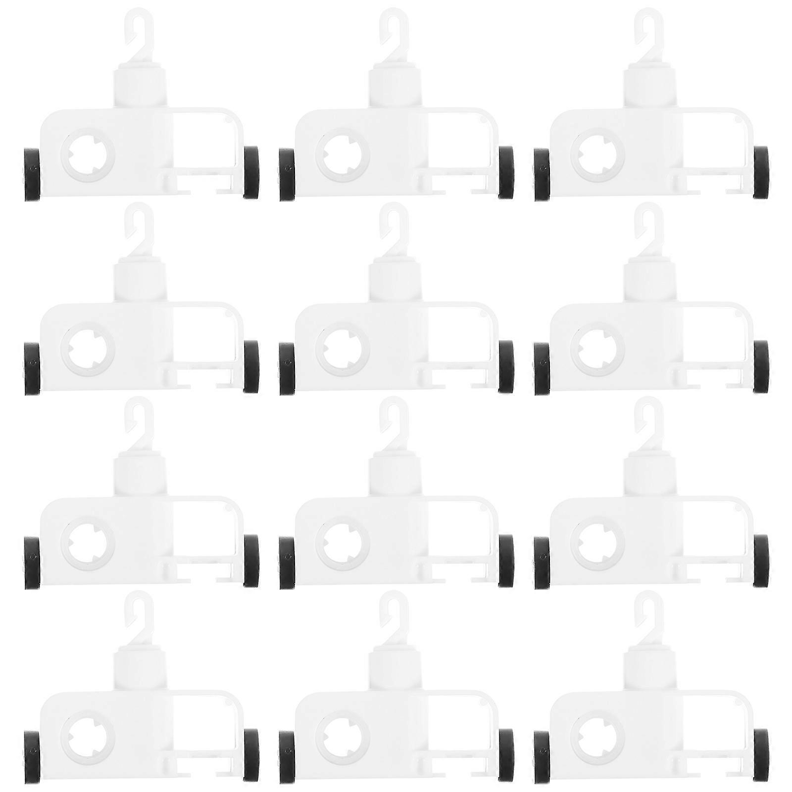 Blind Repair Parts Vertical Blind Carriers for 36Pcs Smooth Sliding Replacement