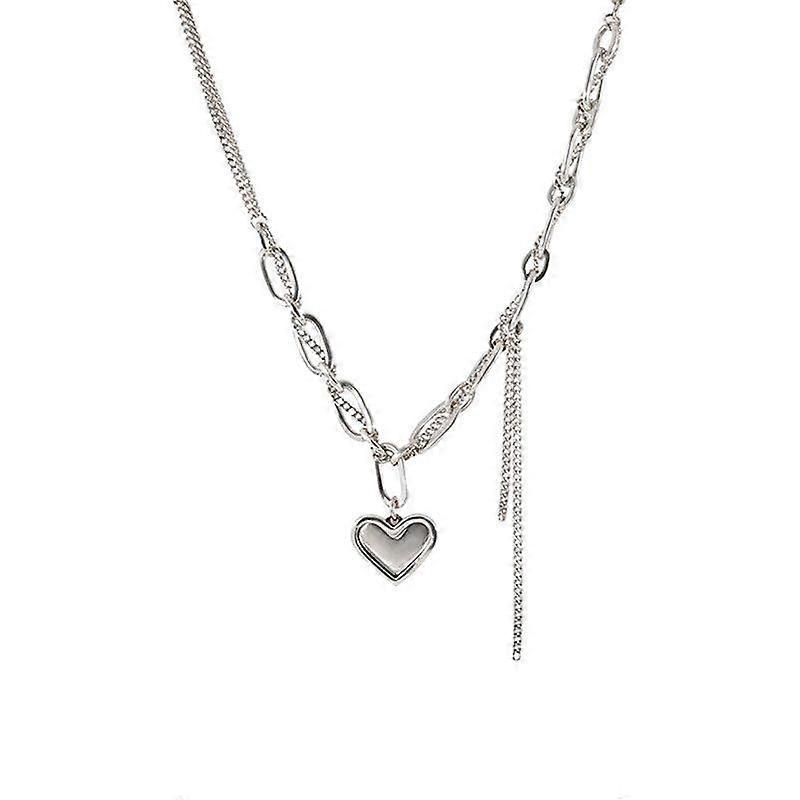 Simple Love Pendant Chain Necklace#3