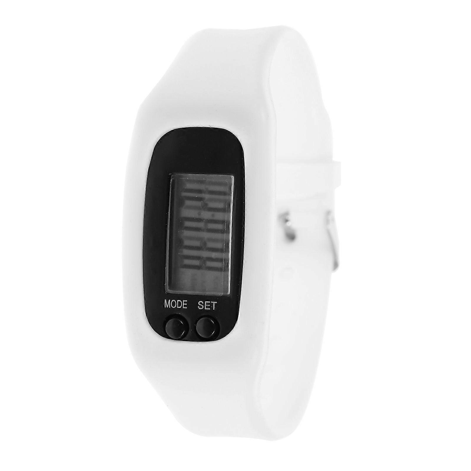 Pedometer Watch Multi-function Step Counter Watch Silicone Wrist Pedometer Watch