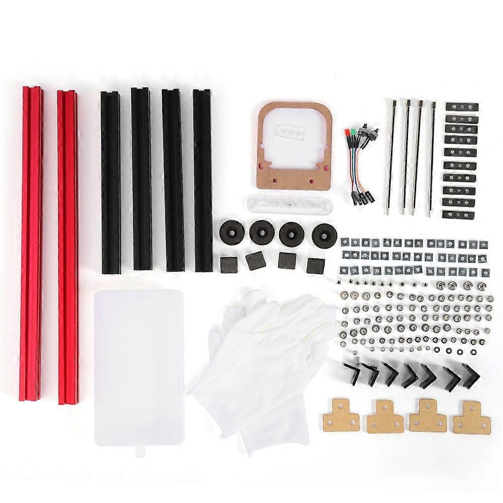 DIY Mini Open Aluminum Alloy Frame M-ATX Motherboard PC Computer Case