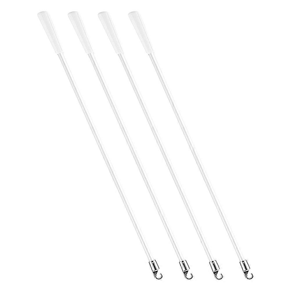 Fiberglass Vertical Blind Rod for Curtain Operation with Hook 8Pcs Set