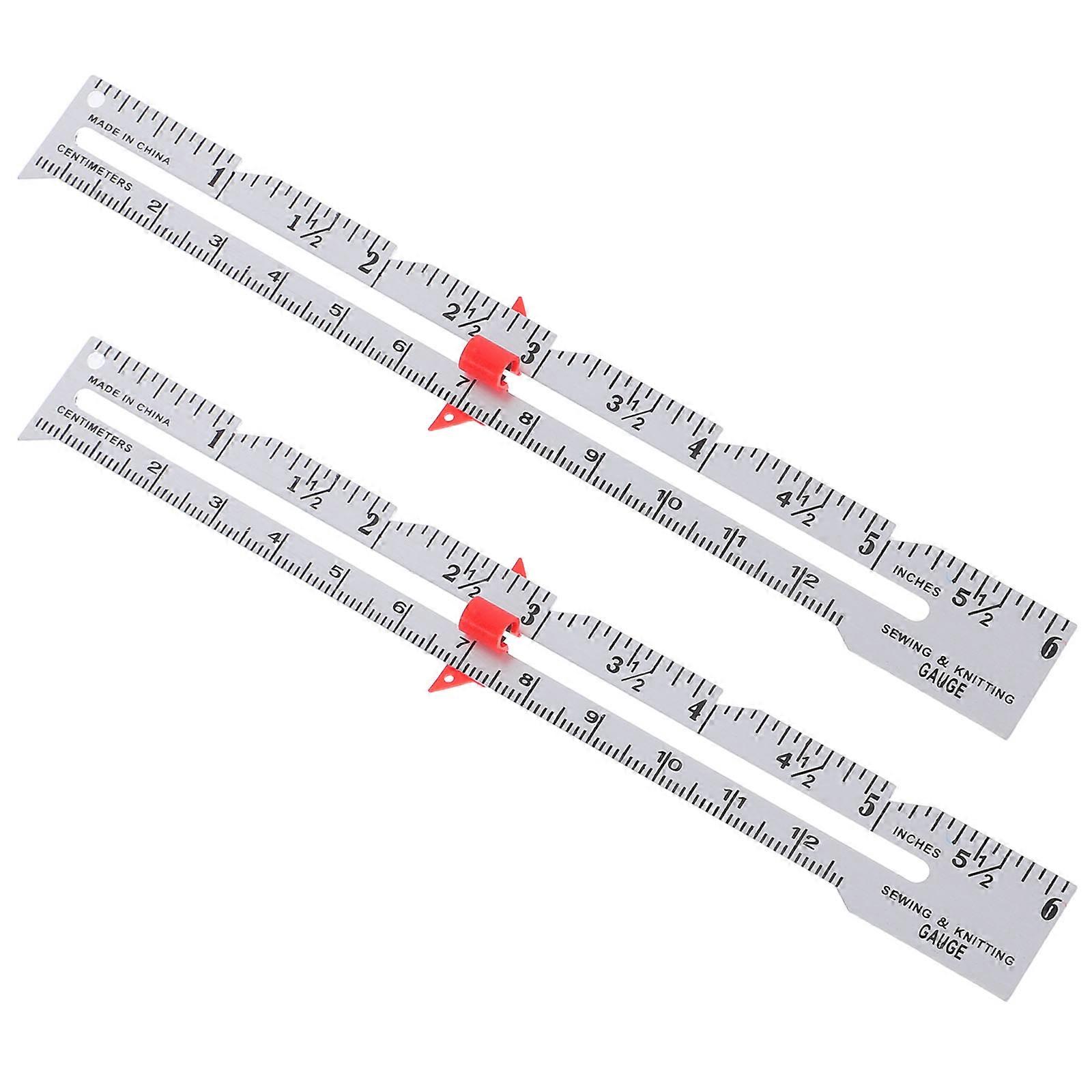 Sewing Measuring Tools for Seam Allowance with 4Pcs Guide Rulers