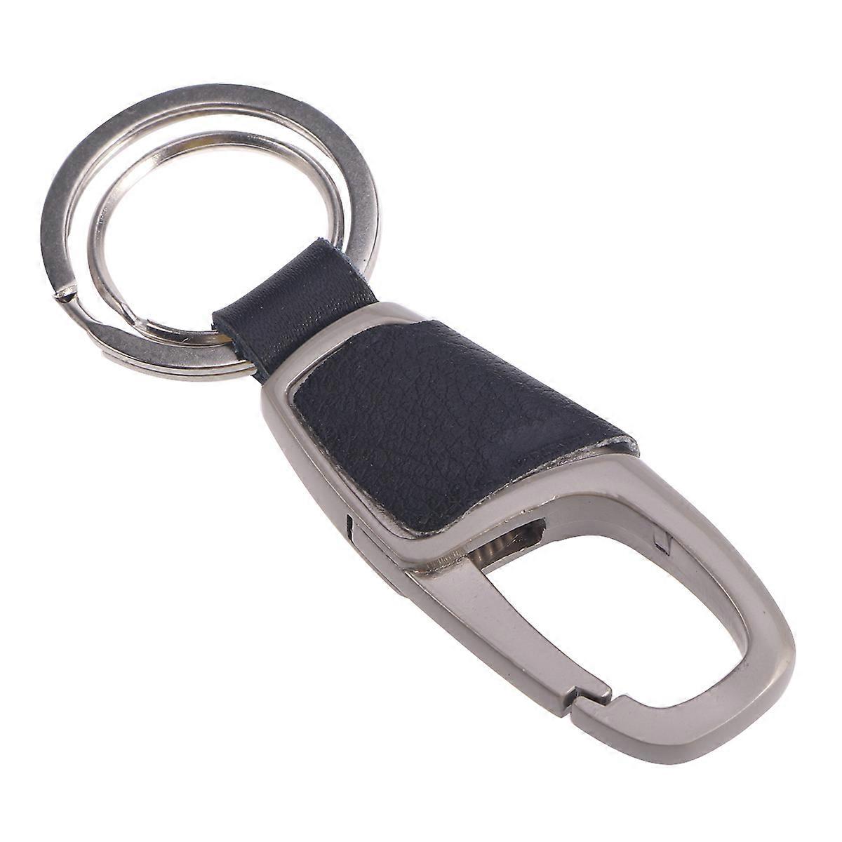 Key Ring Chain Metal Keychain for Key Organization Men Dual-Ring