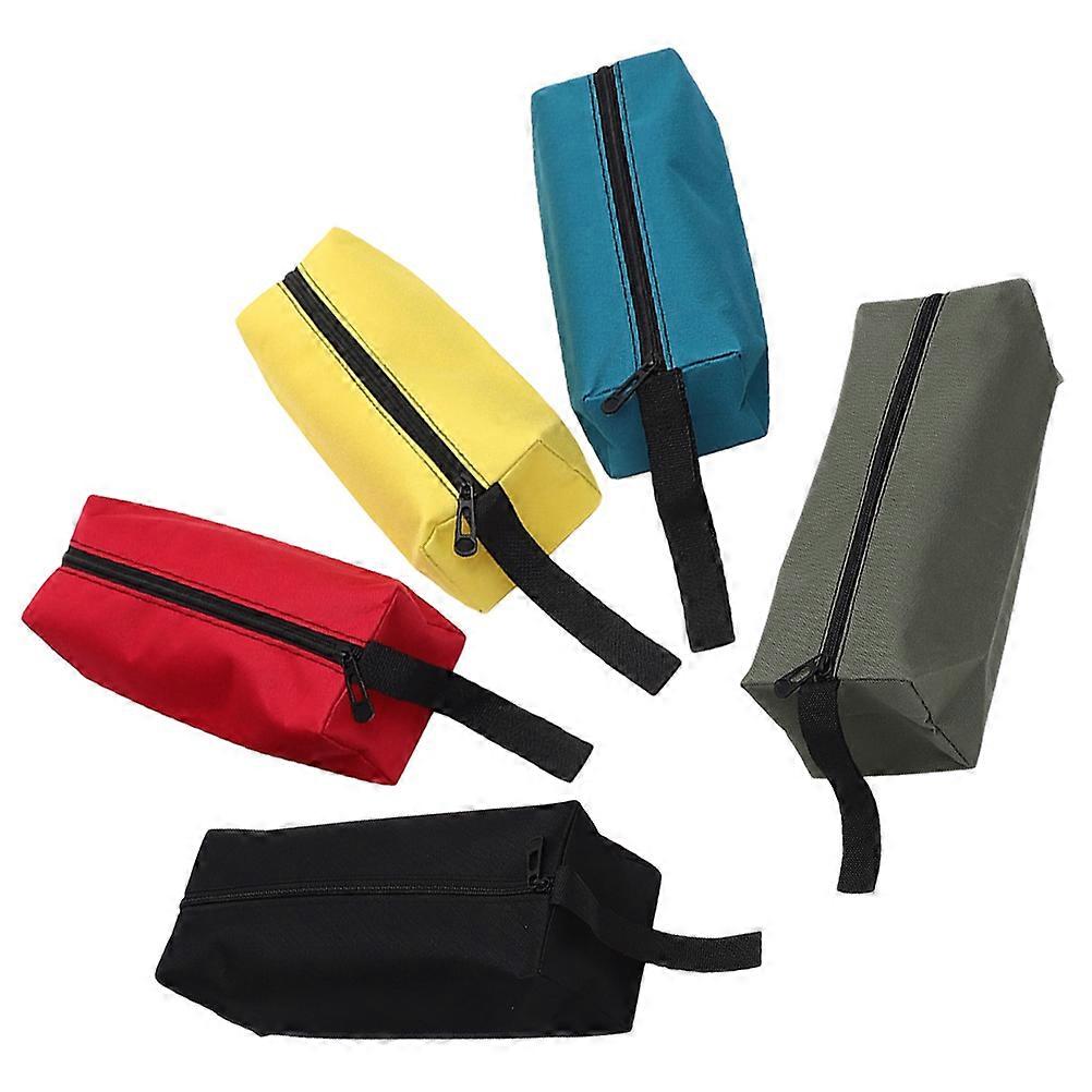 Oxford Cloth Multi-Purpose Tool Pouch Storage Bag for 15Pcs Tools