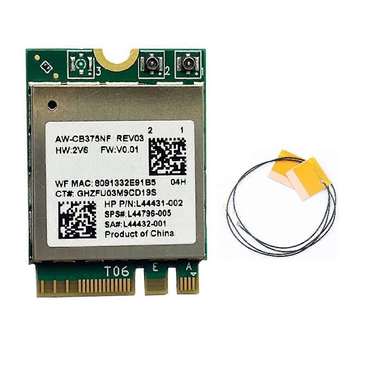 RTL8822CE WiFi Card 2.4G/5G Dual Band Gigabit Wireless Network Card