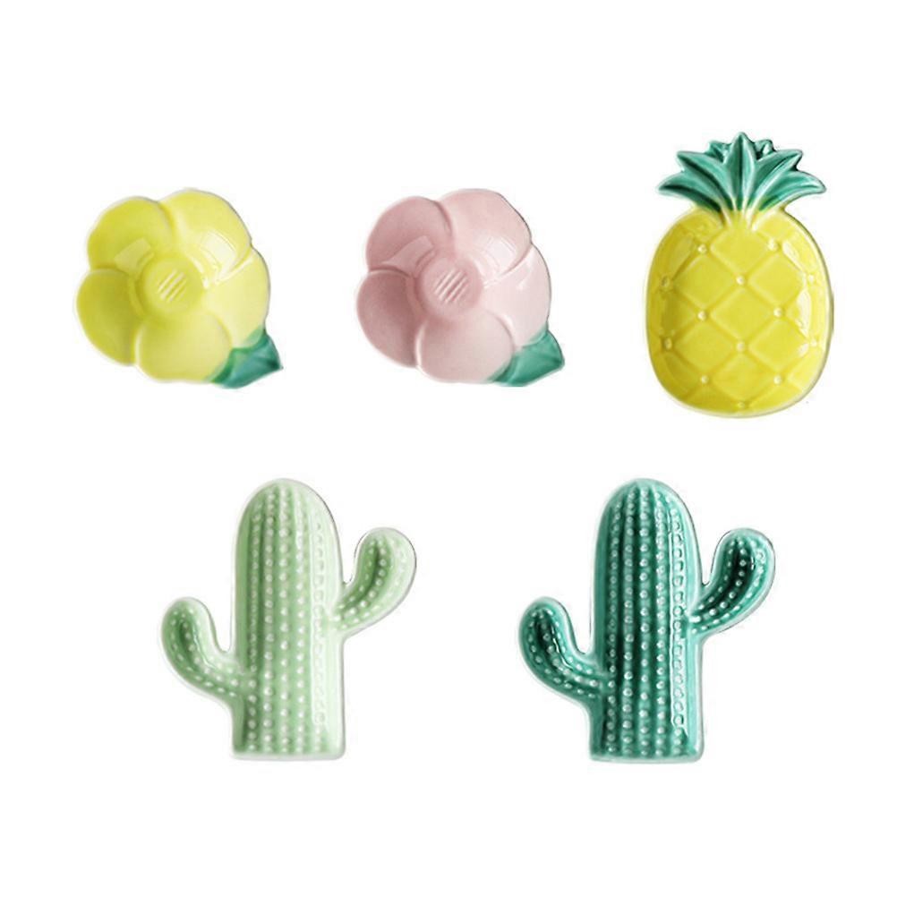 Snack Plate 4 Pcs Flower Shape Dipping Bowls For Restaurant Dining Picnic Use In Assorted Color For Holding Condiments