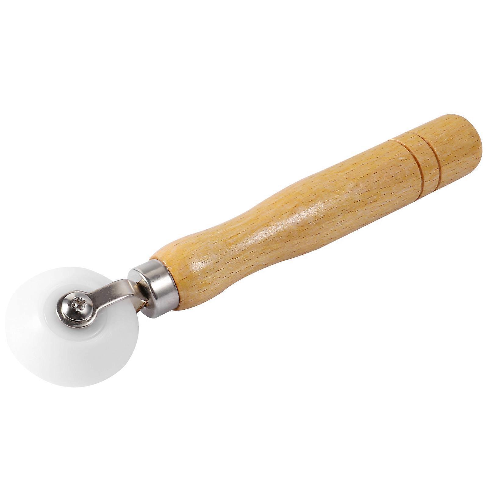 Seam Roller Wooden Handle Construction Tool for Wall 2Pcs Pressure Wheel