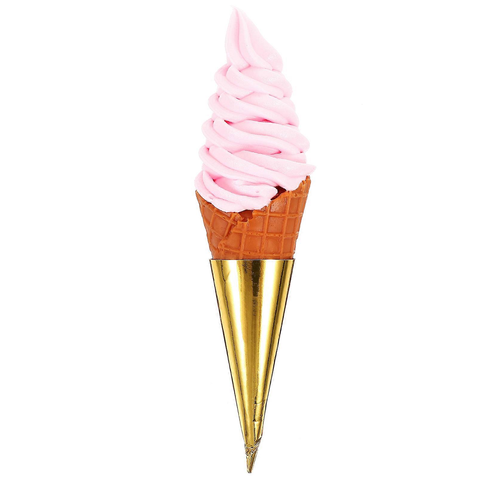 Artificial Ice Cream Model Simulation Dessert Photography Prop For Events Decorative 1Set