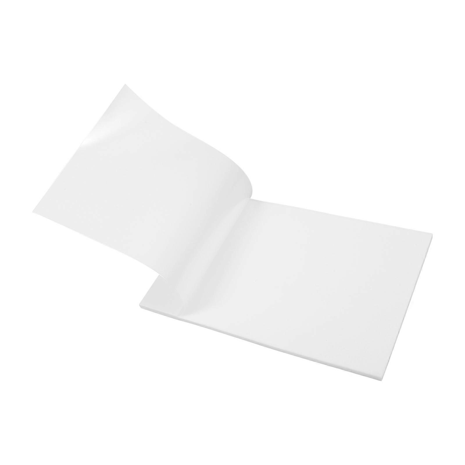 Marking Stickers Rectangular Office Supplies for Office Transparent Pet for Scheduling 50 Sheets