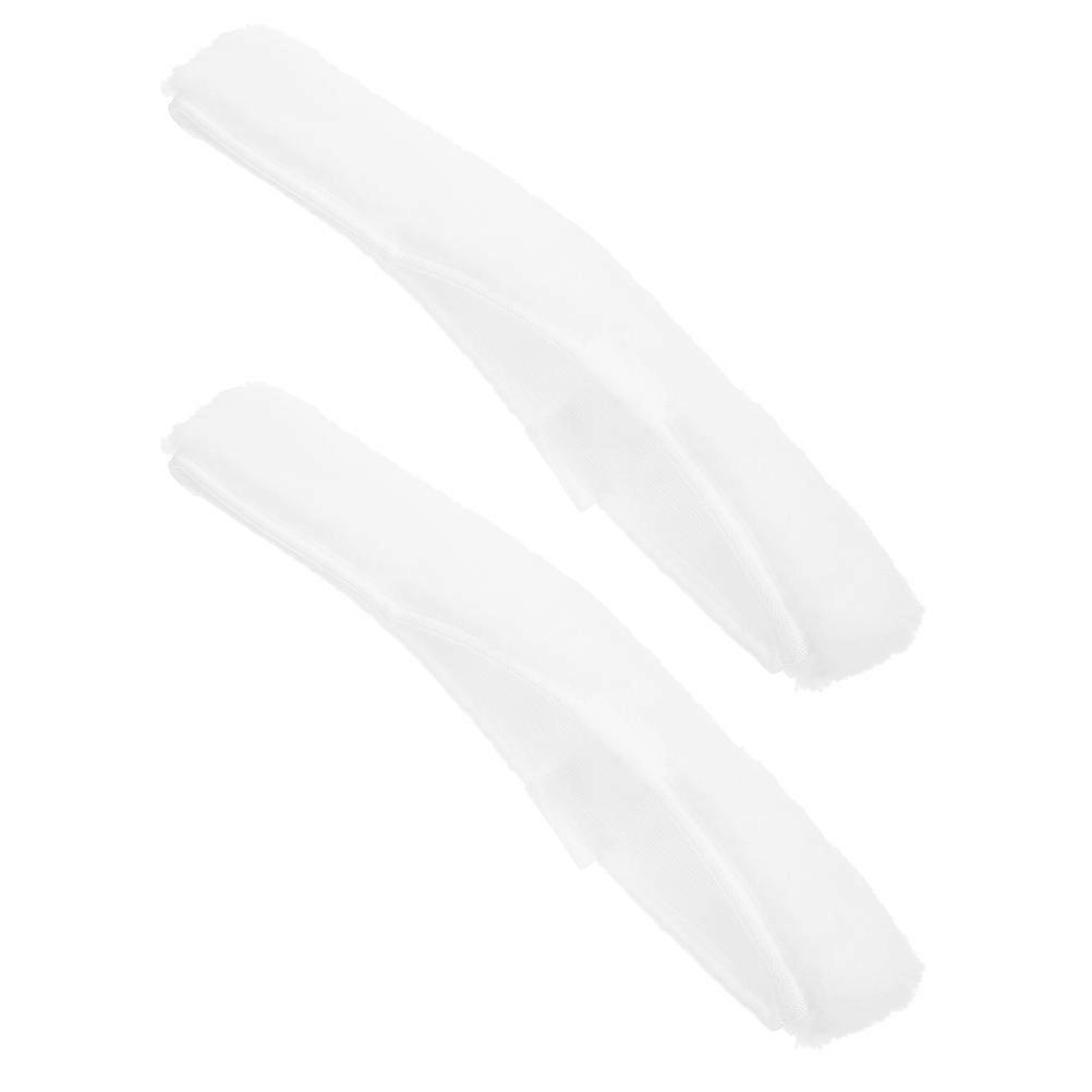 Window Cleaning Tool Cloth Sleeve Refills for Window Cleaning 10Pcs White