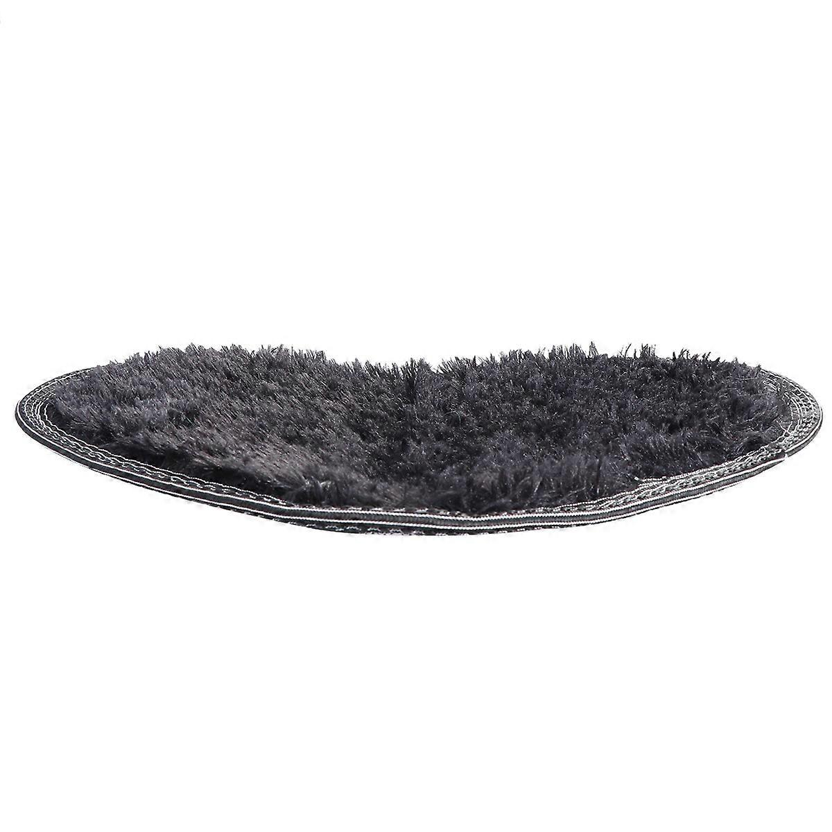 Heart Floor Mat Sweet Heart Shape Fluffy Floor Mat for Decoration