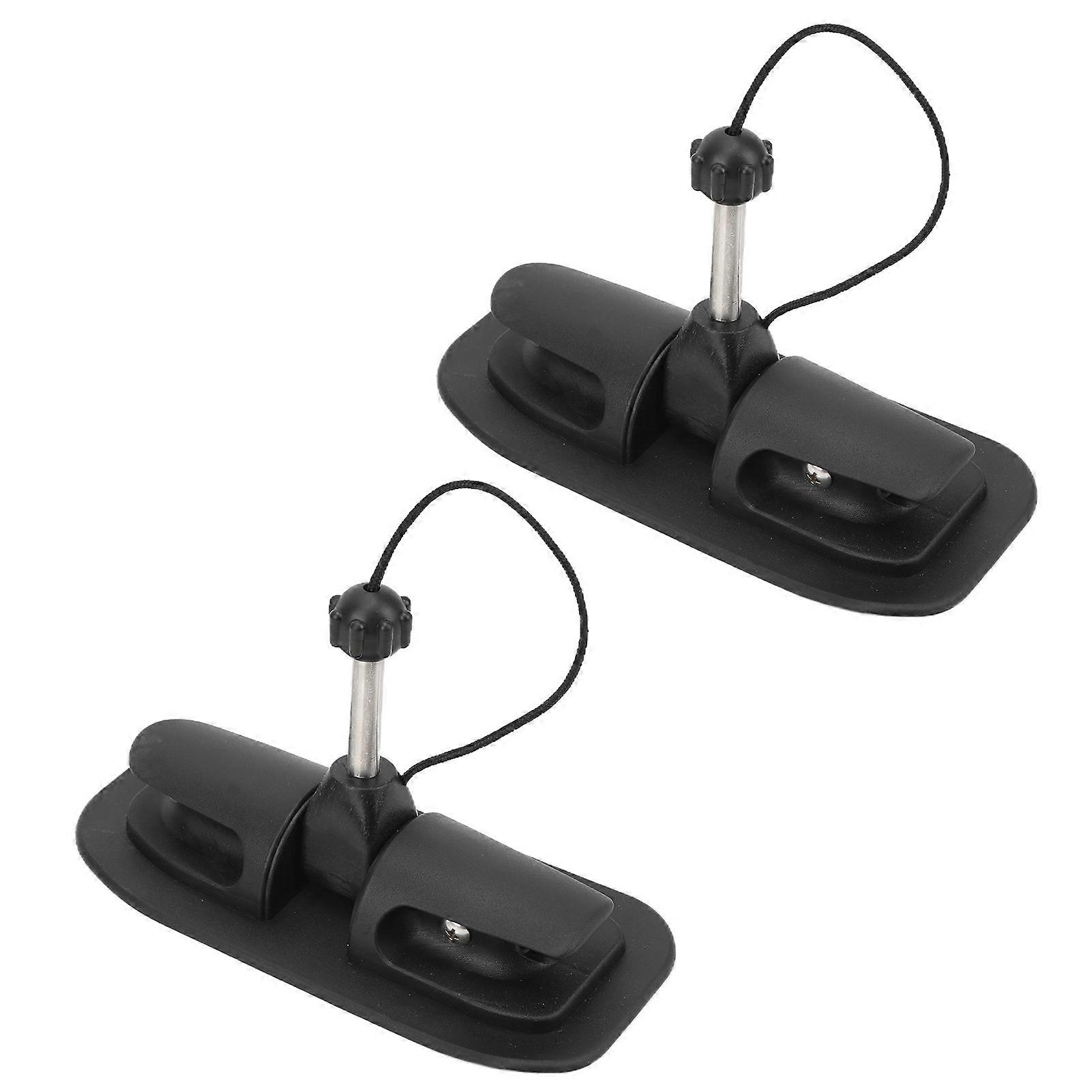 1 Pair Oar Holder Paddle Lock Support Universal for Inflatable Boat Kayak Canoe Dinghy Raft 0.4in Iron Core