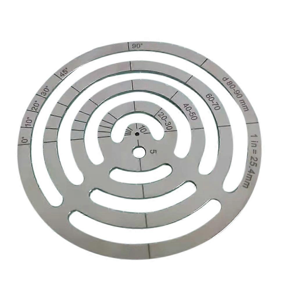 Leather Cutting Tools Corner Cutting Ruler Leather Corner Punch