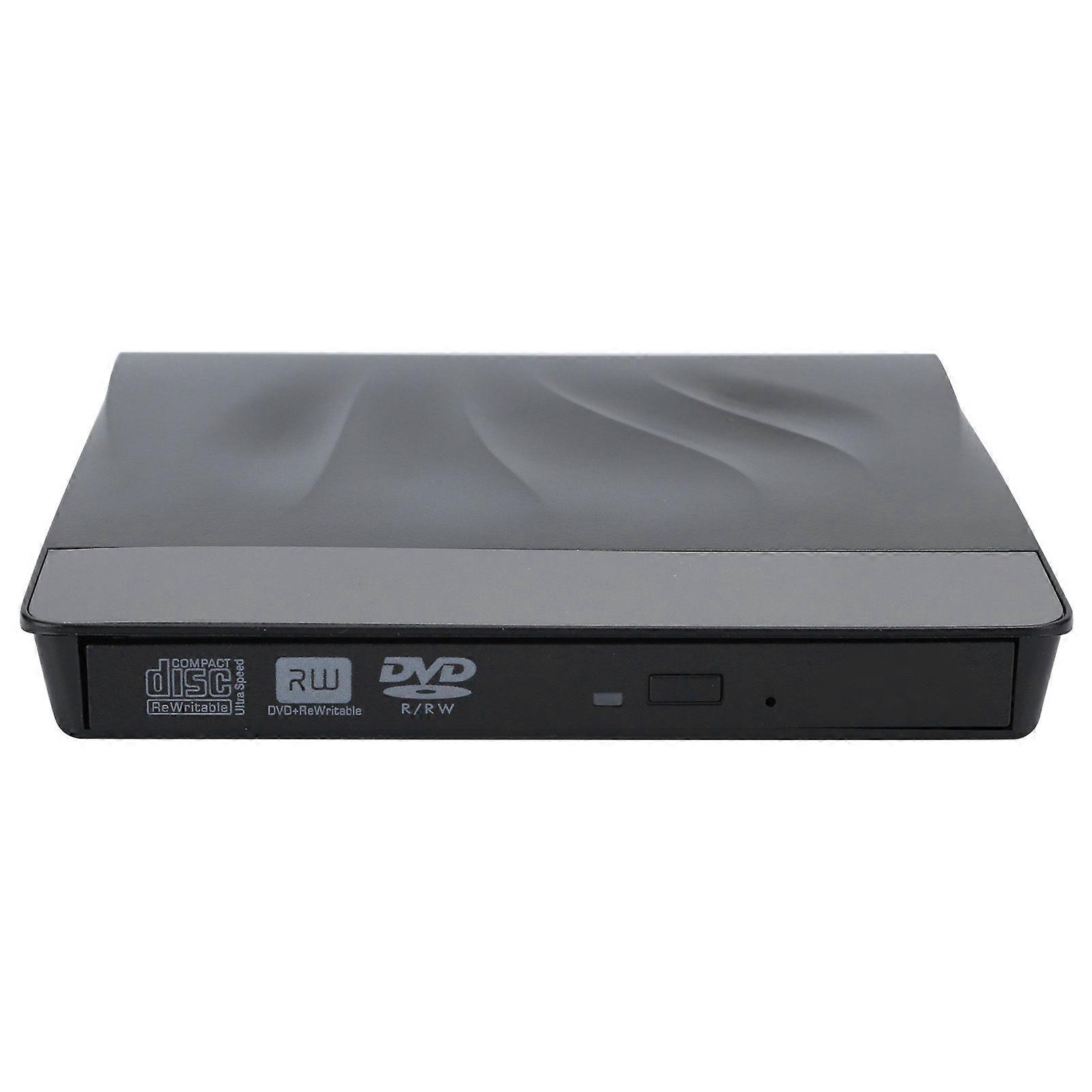 TYPEC External Optical Drive Mobile DualPort USB3.0 Portable for OS X Universal CD DVD(Ordinary Burning )