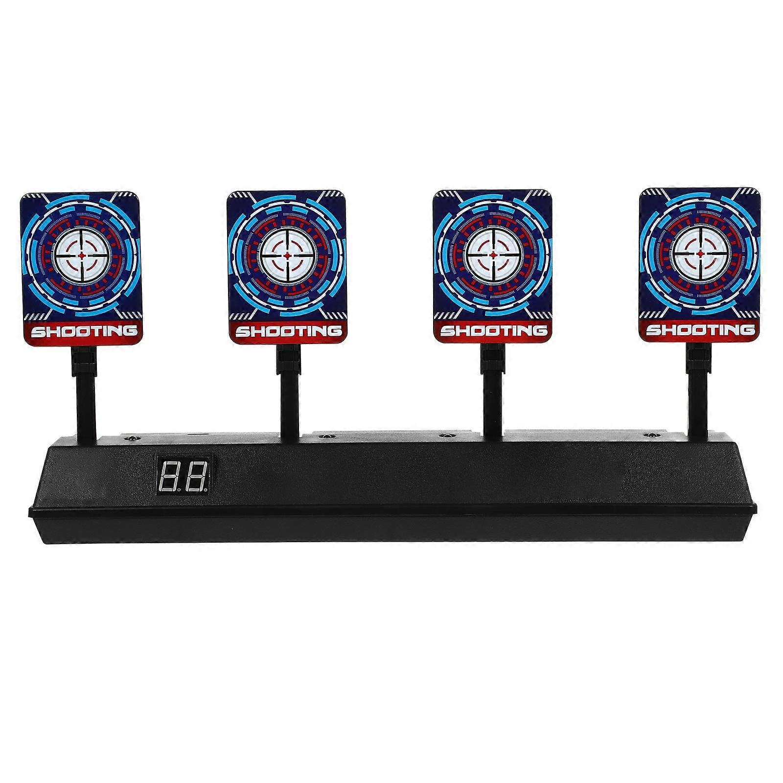 Auto Scoring Target for Shooting Game 2Sets Electronic Blue for Training