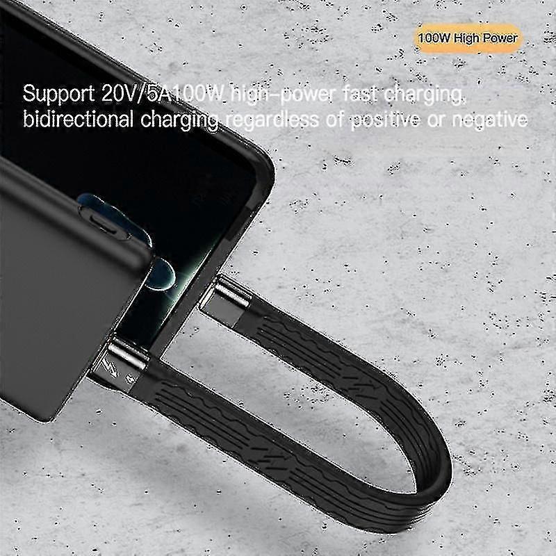 Usb Gen3 Data Cable Pd 100w Fast Charging Usb C To Type C Cable For 4 8k@60hz Cable 40gbps Data Cab